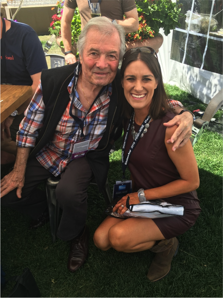 Jacques Pepin on our last Grand Tasting day.